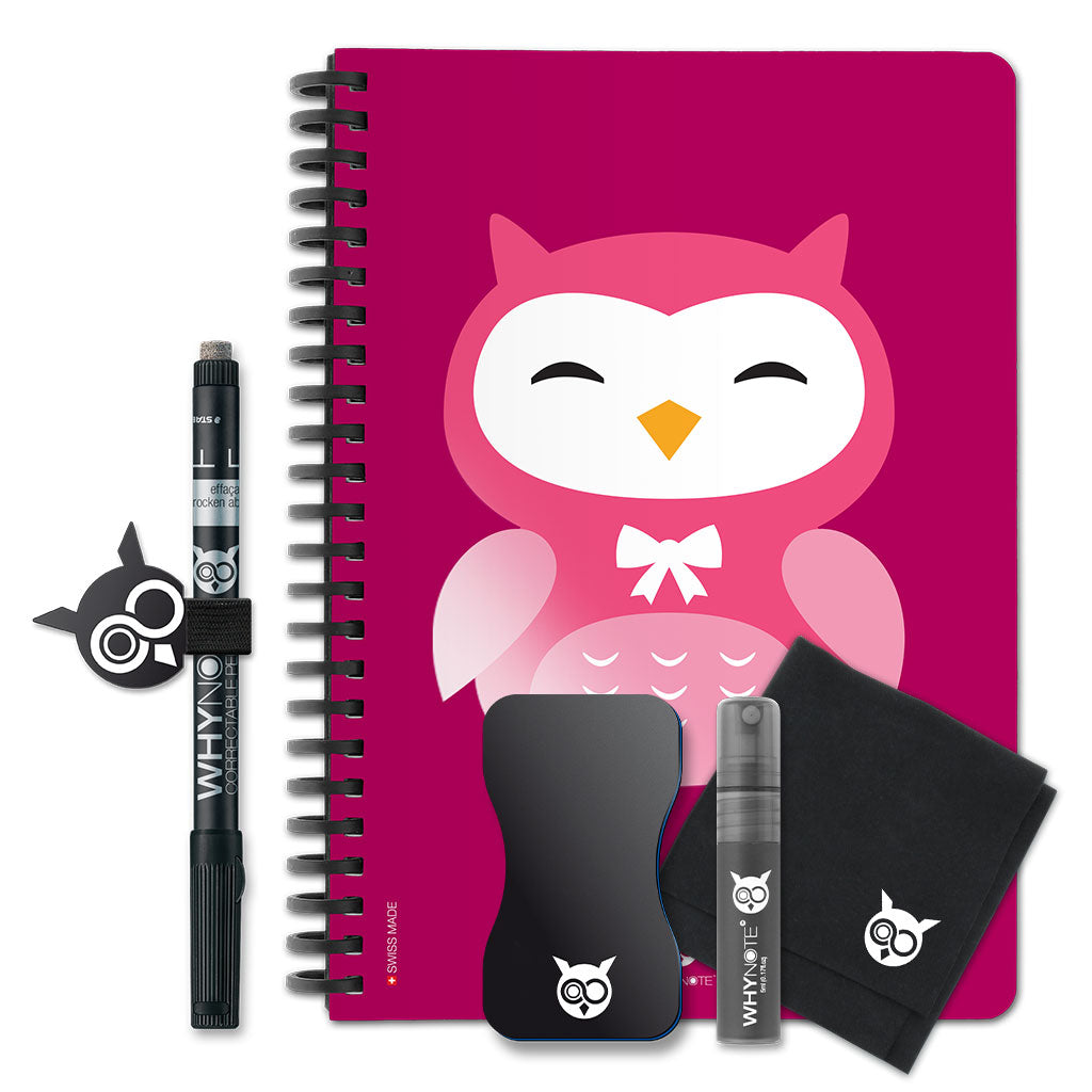 A5 - Cartoon Owl Violet