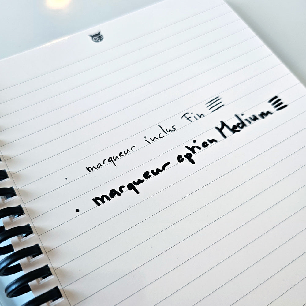 Marqueurs effaçables