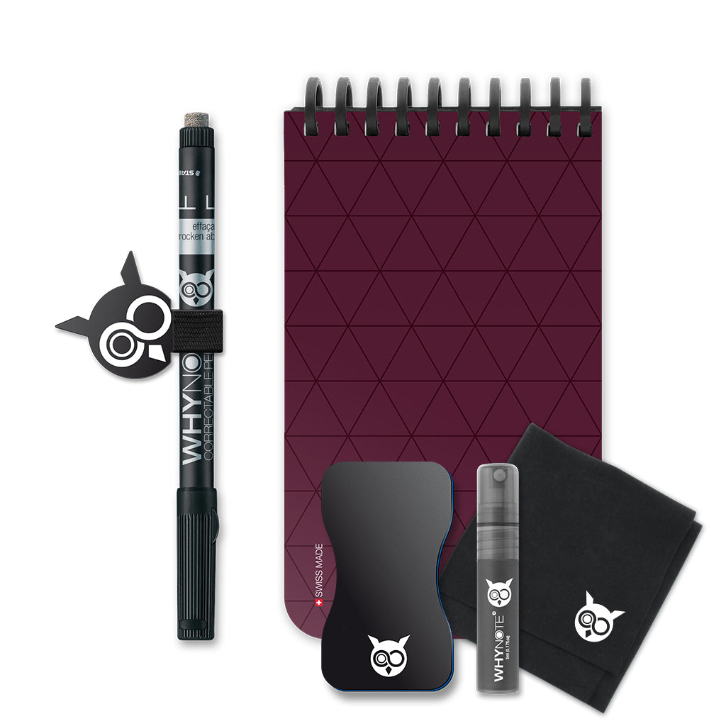 Pocket - Burgundy Tie