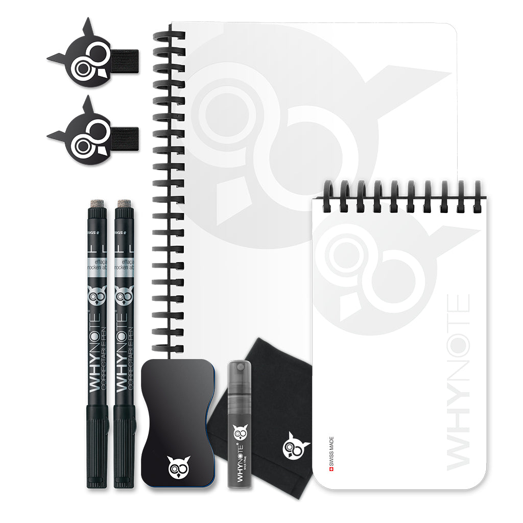 Combo Pack A5/Pocket - Blanc