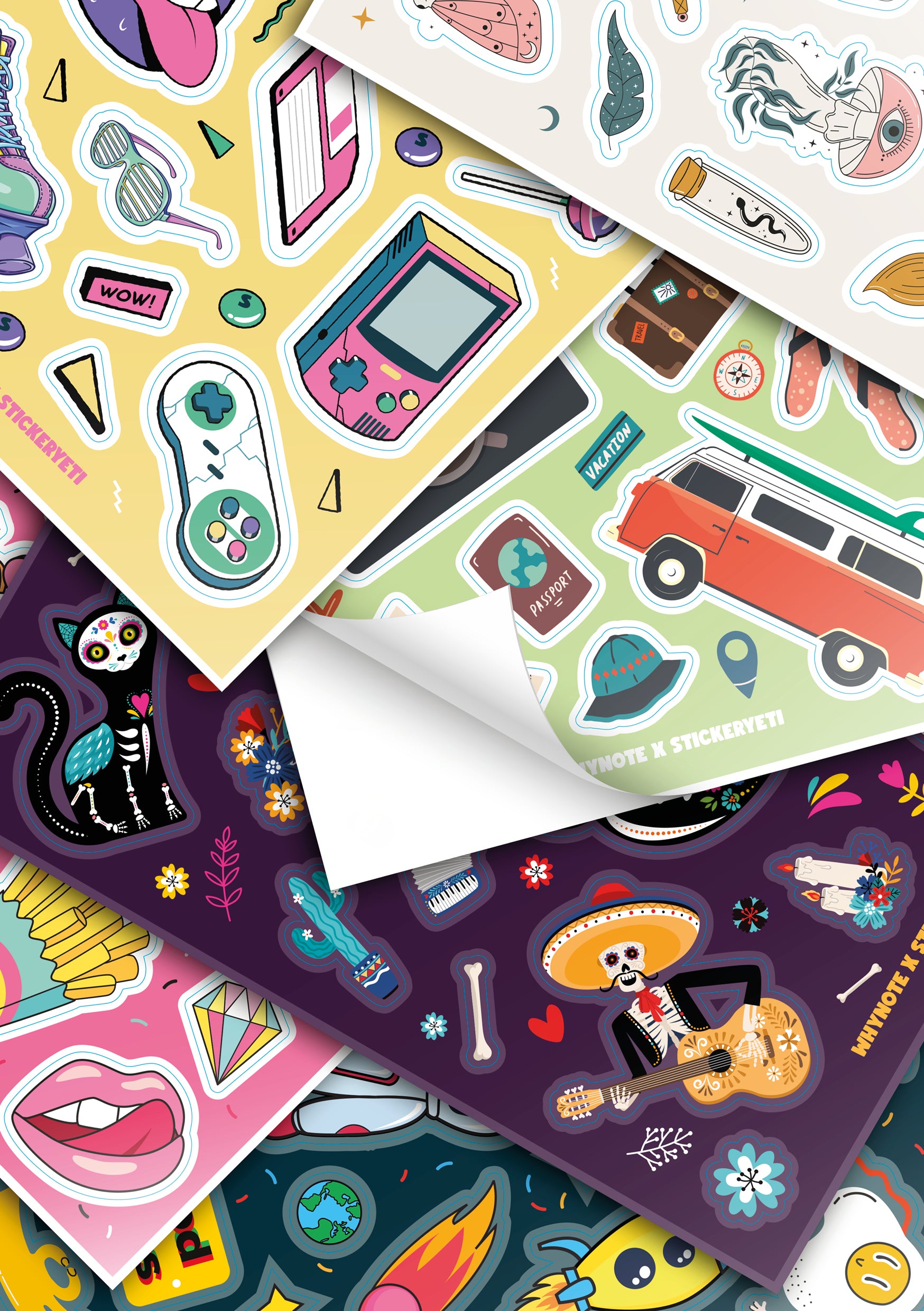 Format A5 - StickerYeti – WhyNote.co