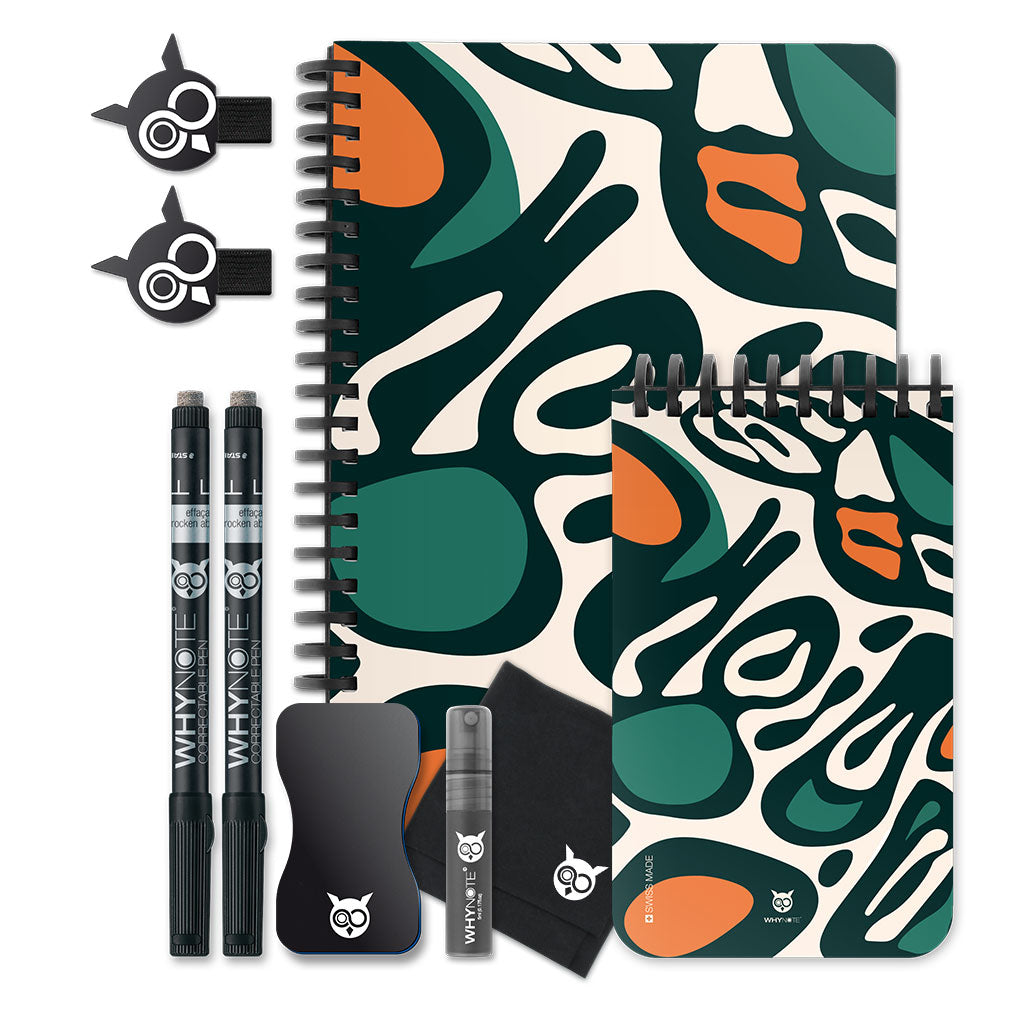WhyNote - Combo Pack A5/Pocket - Safari – WhyNote.co